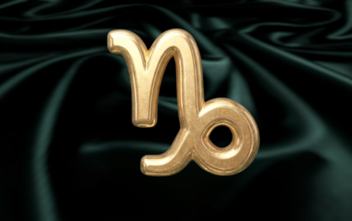 Capricorn constellation sea-goat symbol