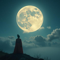 Chang e Myth Flight to Moon