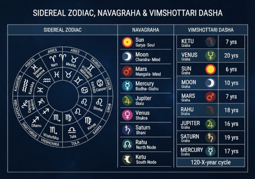 Vedic astrology Kundli birth chart