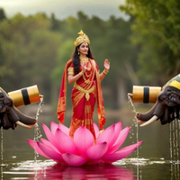 Lakshmi Hindu Goddess of Wealth and Abundance