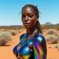 Rainbow Serpent - Australian Aboriginal Creation Goddess