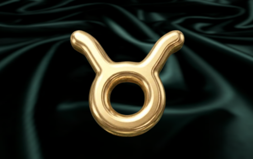 Taurus constellation bull symbol