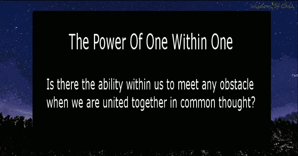 Unity - shared faith and collective purpose